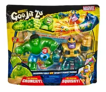 Boneco Elástico Estica Hulk X Thanos - Goo Jit Zu Marvel