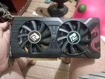 Placa De Vídeo Radeon Rx570 4gb  Gddr5 Power Color