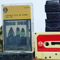 Vox Dei Jeremias Pies De Plomo Cassette Per Edic C52