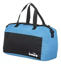 Bolso Diadora Time Bag Black/light Blue - 2130030