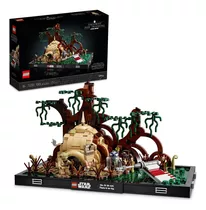 Lego 75330 Star Wars - Diorama De Treinamento Dagobah Jedi