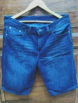 Bermuda Jean Wrangler Clásica Como Nueva Excelente Calidad