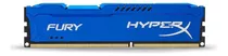 Memória Ram Fury Ddr3 Color Azul  8gb 1 Hyperx Hx316c10f/8