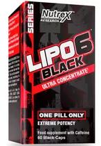 Lipo 6 Black Ultra Concentrado 60 Capsulas - Nutrex