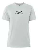 Camiseta Oakley Bark New Tee Cinza