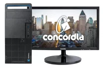 Computador Concórdia + Monitor 19,5'' I5 8gb Ssd240gb Linux