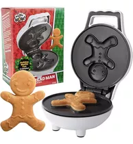 Gingerbread Man Mini Waffle Maker  Haga Que Esta Navida...