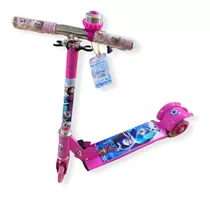 Patinete Frozen 3 - Freio E Roda Gel - Infantil Menina