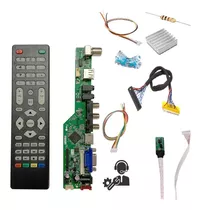 Kit Placa Universal Com Tv Analógica E Suporte Técnico 