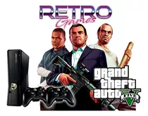 Xbox360 Retrogames 250gb Grand Theft Auto V Rtrmx