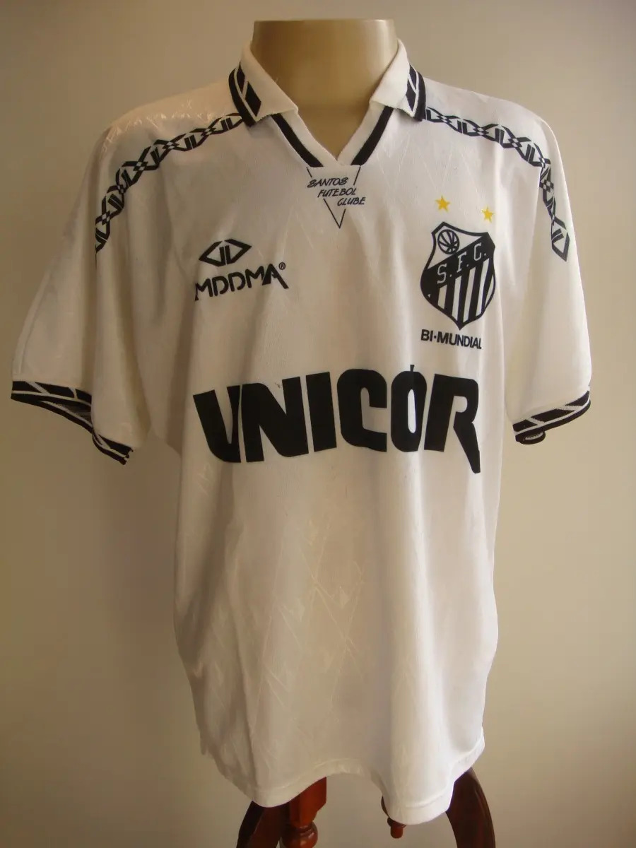 Camisa Dellerba Santos 1993 Home | Mercado Livre
