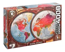 Quebra Cabeça Puzzle Mapa Mundi 4000 Peças