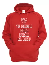Buzo Rojo Independiente - Canguro - Hoodie Unisex - El Rojo