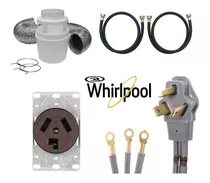 Kit Instalación Morocha Whirlpool Ducto Cable Mangueras Toma