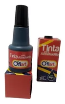 Tinta Para Sellos Y Almohadilla Ofiart 24 Ml (2 Unidades)