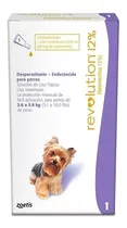 Revolution 2,6-5 Kg Antiparasitario Perro | Mundozoo