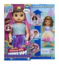 Baby Alive Princesa Ellie Grows Up Morena Frases Portugues