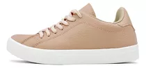 Zapatillas Mujer Basica Eco Cuero Barata Economica Nude Rosa