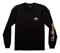 Quiksilver Remera Ml Omni Logo - Hombre - Cu2222106005