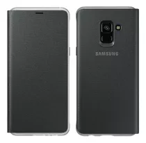 Case Samsung Neon Flip Cover Para Galaxy A8 Normal