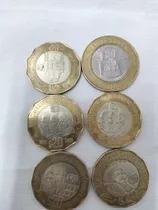 Monedas De 20 Pesos Conmemorativas Cada Una En 900