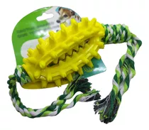 Juguete Pelota Balon Cuerda Dental Interactiva Para Perros