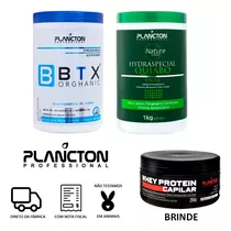 Btx Orghanic 1kg + Mascara Quiabo + Máscara Whey  Brinde