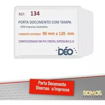 Porta Documento Diversos Sem  Impresso   - Kit 50 Unidades