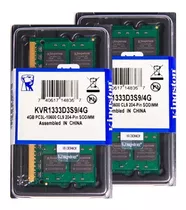 Memória Kingston Ddr3 4gb 1333 Mhz Notebook Kit C/05