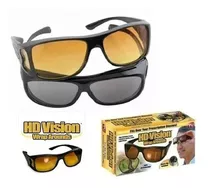 2 Lentes , Gafas De Sol Hd Vision Dia / Noche