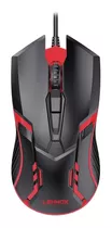 Mouse Gamer Óptico 800-1000-1200 Dpi Rgb Led Gt-m5 Lehmox Cor Preto