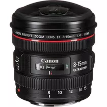 Canon Ef 8-15mm F 4l Fisheye Usm Lens