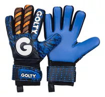 Guante De Fútbol Golty Hyperfaster Competencia-azul