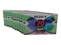 Cassette Audio 70 Min Original X 10 Unid.  - Sony- Cdit 1