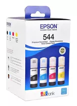 Tinta Epson 544 Kit Combo 4 Colores Original