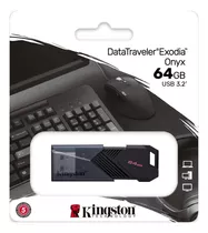 Pendrive Kingston 64gb Datatraveler  Exodia Usb 3.2