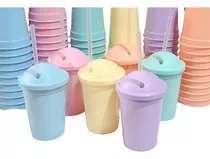 Vasos Souvenir Pastel Mil Ideas (30 Unidades)