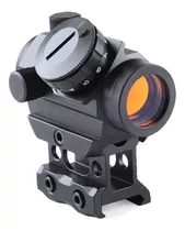 Mira Red Dot T1 + Elevador Trilho 22mm Hunter Airsoft