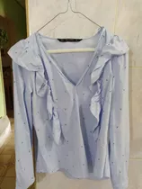 Blusa Para Dama Talla M Marca Zara