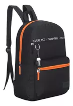 Mochila Everlast Urbana Antirrobo + Llavero Acolchada Soft