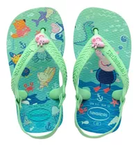 Chinelo Infantil Havaianas New Baby Peppa Pig 