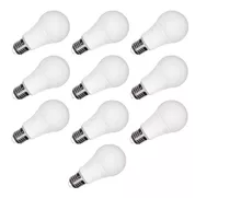 Foco Led 10w Luz Blanca O Calida E27 Ahorrador 10 Focos 