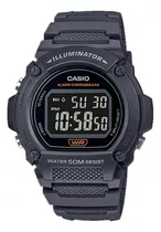 Reloj Casio W-219h-8b W219h Crono 50m Luz Alarma Ahora12