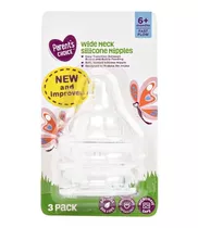 Baby Bottle Nipples Parent's Choice - Pezones De Silicona De