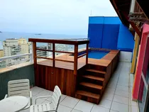Guarujá Pitangueiras 1, 2, 3 E 4 Dormitórios Com Ar, Wi-fi, Vista P/ O Mar