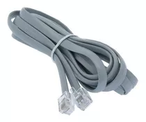 Cable Plano Telefonico Rj11 4 Hilos 1.8 Metros (2 Unidades)