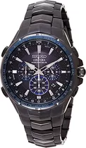 Seiko Reloj De Vestir (modelo: Ssg021), Negro, Gris, Azul,