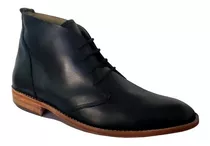 Zapatos Botita Hombre Fabrica Cuero Real Suela Colores