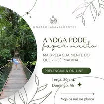 Aulas Presenciais E On-line De Yoga