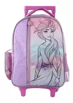 Mochila Frozen Lentejuelas Con Ruedas Disney Niñas